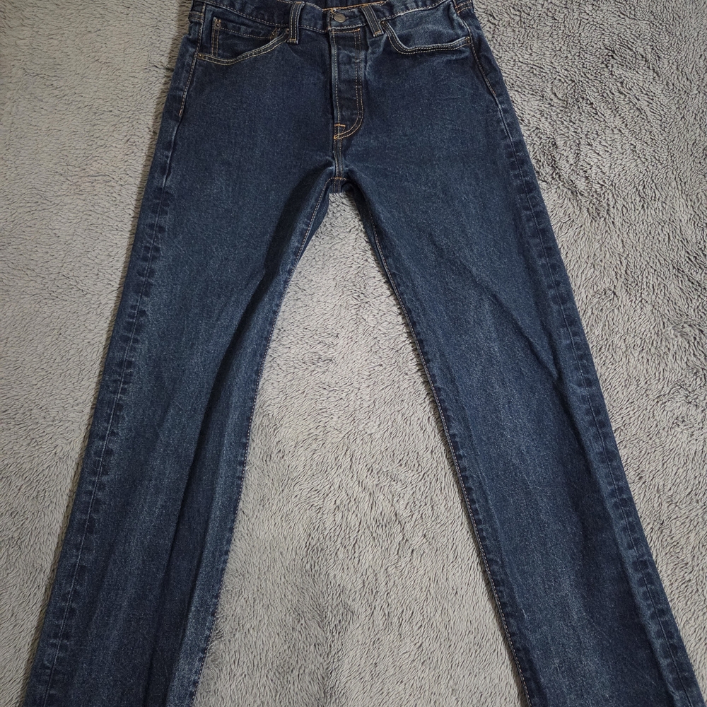 Levi's Dark Blue 501 Jeans